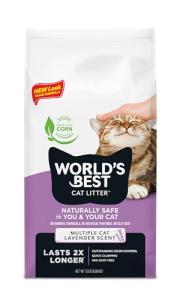 Lavender Scented Cat Litter for Multiple Cats