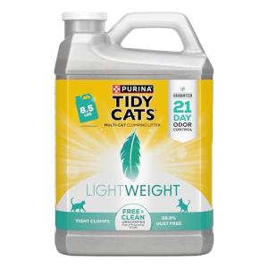 Tidy Cats Lightweight Ammonia Blocker Clumping Litter