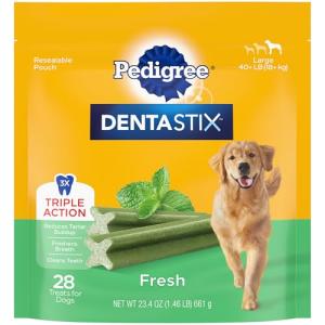 Pedigree Large Breed Dog Treats, Fresh Flavor
