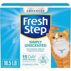 Fresh Step Unscented Clumping Cat Litter 18.5 lb