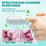 Ear Cleaner Finger Wipes for Dogs and Cats