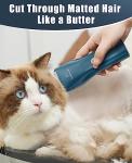 Oneisall Cordless Cat Clipper for Matted Hair