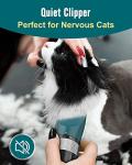 Quiet Cat Grooming Clippers with 5 Speeds