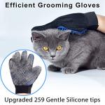 GJEASE Cat Grooming Glove and Pet Fur Remover