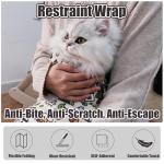 Cat Grooming Wrap for Nail Clipping and Restraint