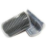 2 Pack Catnip Grooming Wall Corner Brushes