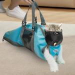 Cat Nail Clipping Grooming Restraint Bag with Muzzle