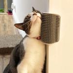 2 Pack Catnip Grooming Wall Corner Brushes