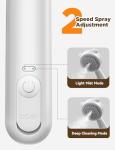 Cat Steam Brush with Dual Speed Spray