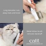 Catit Senses 2.0 Long Hair Cat Grooming Set