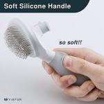 Self-Cleaning Cat Hair Brush for Shedding
