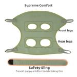 Cat Grooming Hammock and Nail Clipper Set