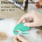 5-Pack Knotting Comb for Cats and Dogs