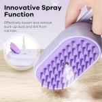 4-in-1 Rechargeable Cat & Dog Steam Brush