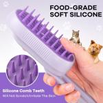 4-in-1 Rechargeable Cat & Dog Steam Brush