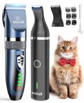 3-in-1 Cat Grooming Kit with Cordless Clippers