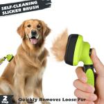 Self-Cleaning Slicker Brush Set for Pets