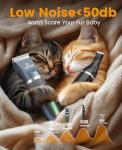 3-in-1 Cat Grooming Kit with Cordless Clippers