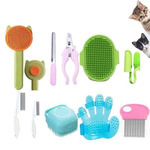 10-Piece Cat and Dog Grooming Kit