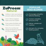 ZuPreem Natural Bird Food Pellets for Large Birds