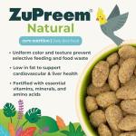 ZuPreem Natural Bird Food Pellets for Large Birds