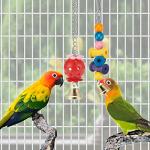Colorful Hanging Climbing Toy for Birds