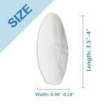 Cuttlebone with Holder for Birds - 4 Pcs