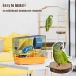 8-Pack Natural Wood Bird Perches for Cages