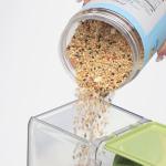Automatic Bird Feeder with Perch for Birds