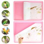 100 Disposable Bird Cage Liner Papers - 100 Pack