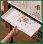 100 Disposable Bird Cage Liner Papers - 100 Pack