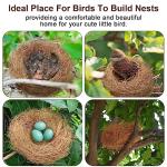 Coconut Fiber Nesting Material for Birds - 2PCS