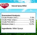 Kaytee Millet Spray Treat for Pet Birds 7oz