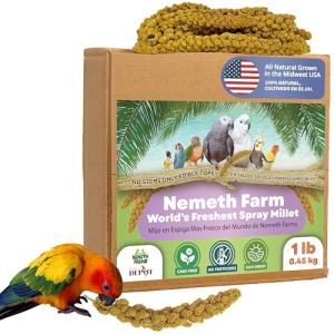 Fresh Sun-Dried Millet Treat for Pet Birds 1lb