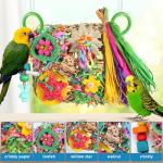 Bird Foraging Toys and Climbing Wall for Birds