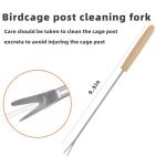 5-Piece Stainless Steel Bird Cage Cleaner Set