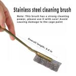 5-Piece Stainless Steel Bird Cage Cleaner Set