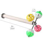 Bird Perch Toy with Rotating Balls for Fun