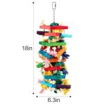 Extra Large Parrot Toys for Macaws and Greys