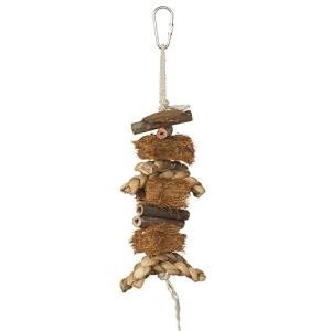 Mini Coco Rope Bird Toy for Playtime Fun
