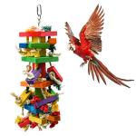 Large Parrot Toy for Macaws and Grey Parrots