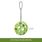 JW Pet Hol-ee Roller Parrot Toy, 4 Inch