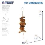 Mini Coco Rope Bird Toy for Playtime Fun