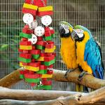 Large Bird Parrot Toys for African Grey & Macaws