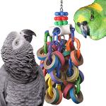 Large Refillable Bagel Cascade Bird Toy