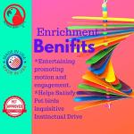 Bonka Bird Toys Big Stick Chew Toy for Parrots