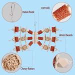 Natural Corn Stick Bird Toys for Parrots