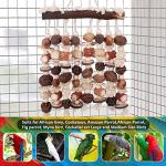 Deloky Extra Large Natural Wooden Parrot Toy