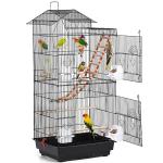Large 39-inch Parrot Bird Cage with Toys