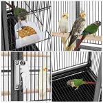 Large Wrought Iron Bird Cage with Stand